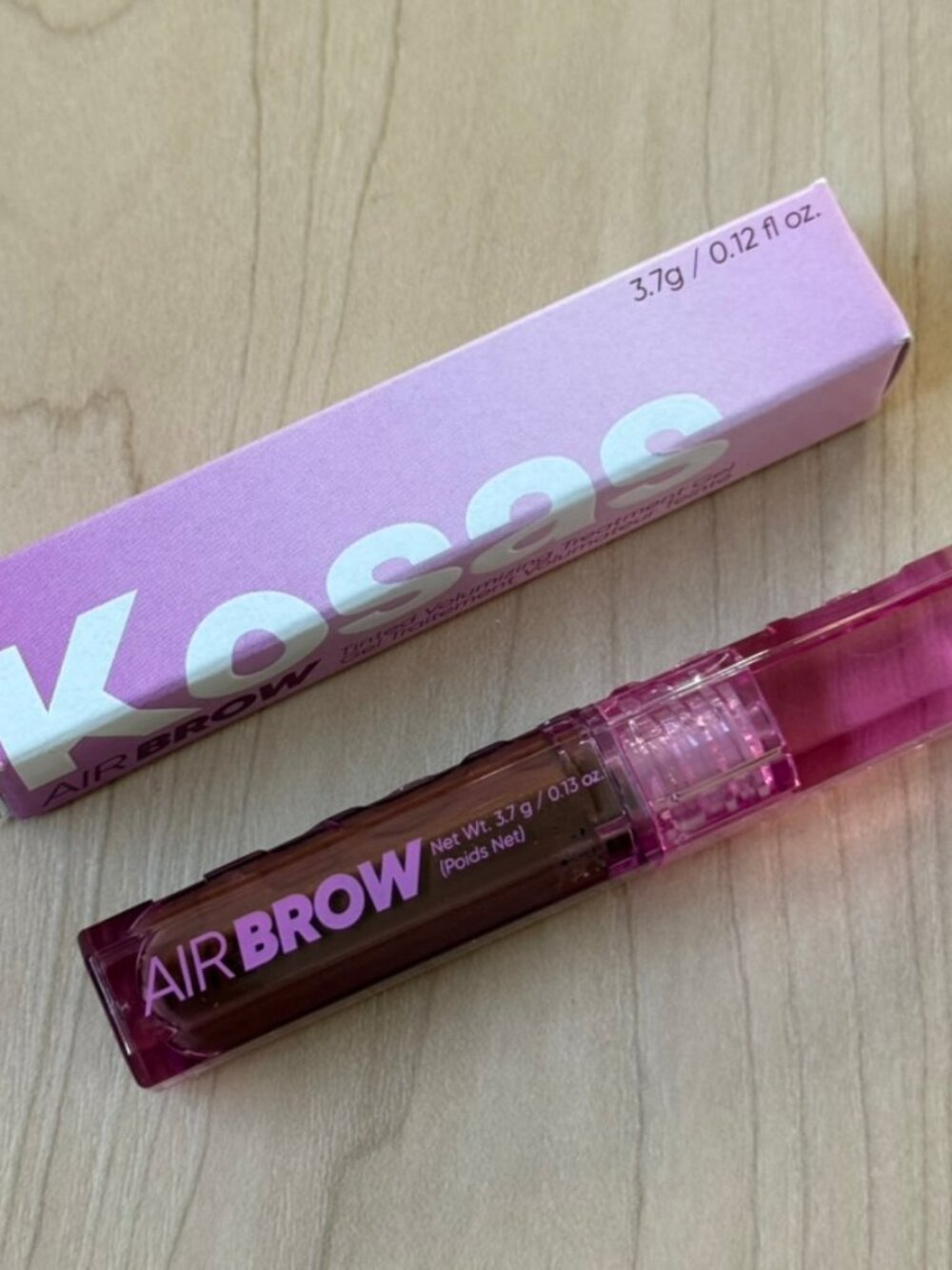 Kosas Air Brow Tinted Volumizing Treatment Gel in Medium Brown